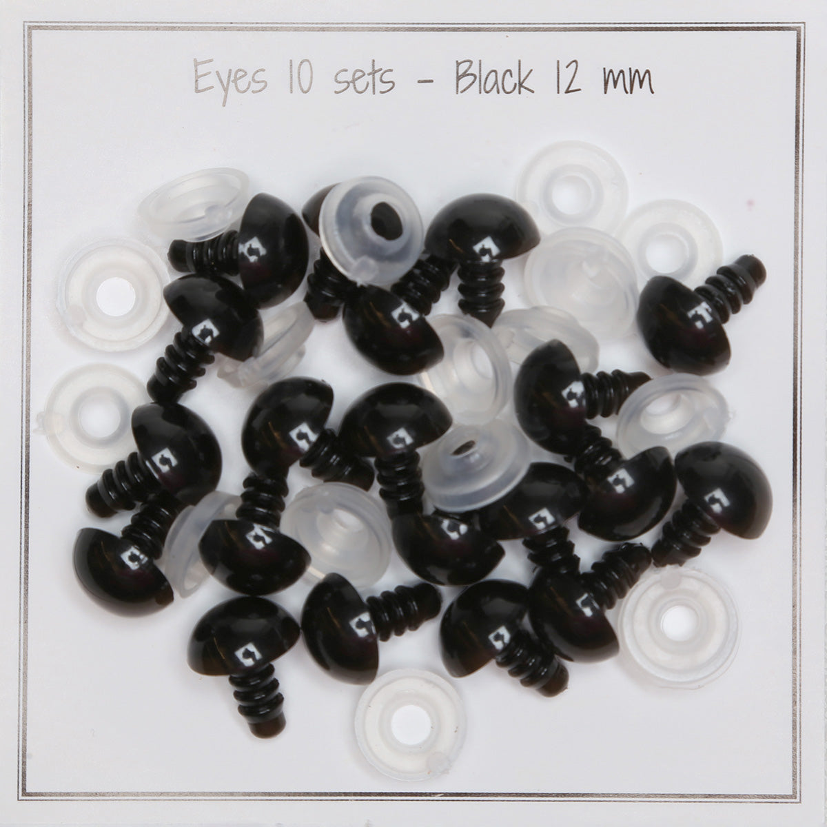 Go Handmade Sicherheitsaugen 10 Stk.