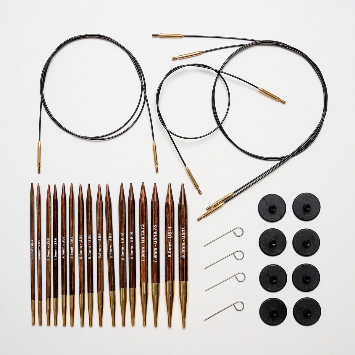 Mayflower Create Amber Austauschbares Rundstricknadelset