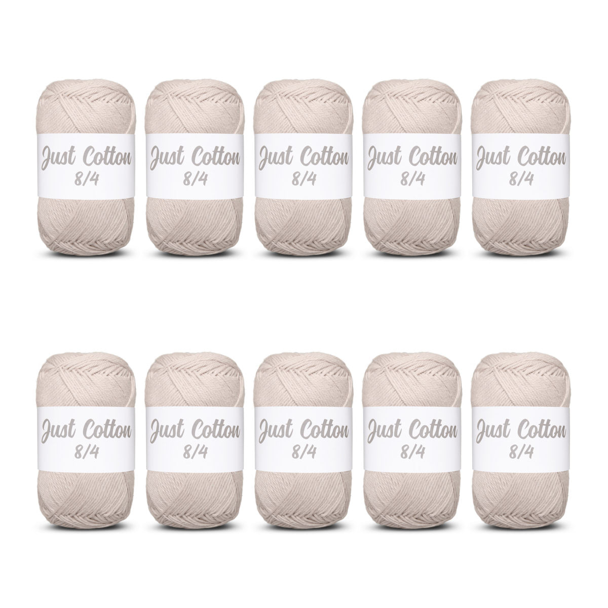 Just Cotton 8/4 10er Pack