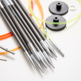 Karbonz Austauschbares Rundnadel-Set Anfänger 3,00–4,50 mm