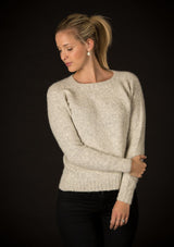 Pullover mit Details auf Schulterstück
