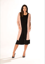 Lange Strickjacke