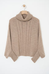 Poncho mit Ärmeln