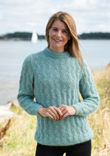 Pullover mit RET und Wranged Muster