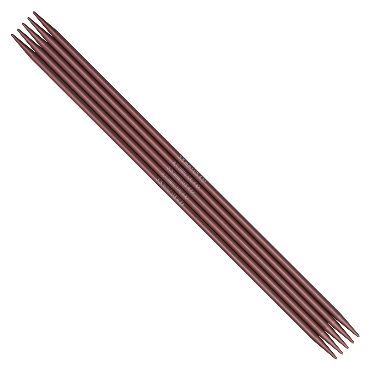 ADDI Mystic Nadelspiel Aluminium 2,0–4,0 mm, 15–20 cm