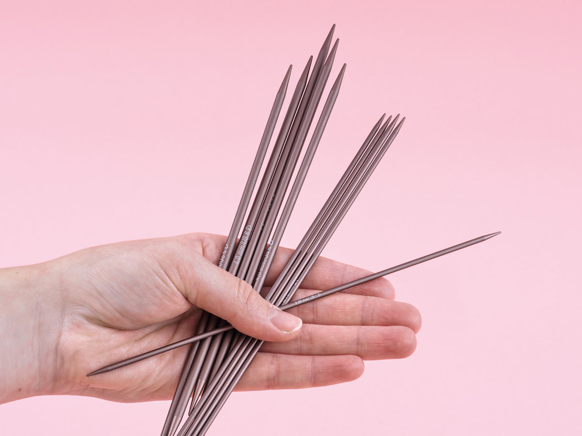 ADDI Mystic Nadelspiel Aluminium 2,0–4,0 mm, 15–20 cm