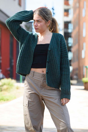 Embla Cardigan (Gehäkelt) Anleitung