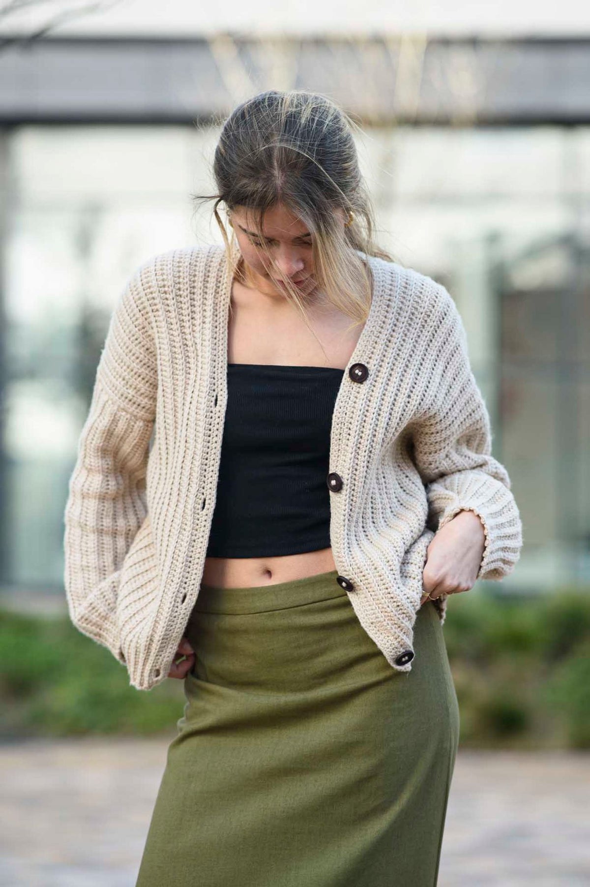 Embla Cardigan (Gehäkelt)