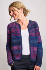 Kurze gehäkelte Jacke in Taormina