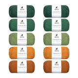 ANYDAY Cotton 8/4 Colorbag 10-pak