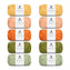ANYDAY Cotton 8/4 Colorbag 10er Packung