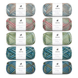 ANYDAY Cotton 8/4 Print Colorbag 10 Stück