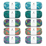 ANYDAY Cotton 8/4 Print Colorbag 10 Stück