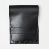 Ledertasche Häkeln Schwarz 