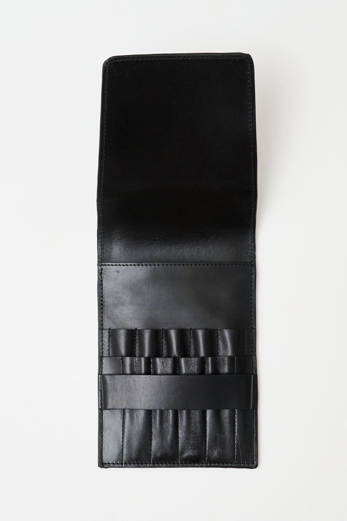 Ledertasche Häkeln Schwarz 