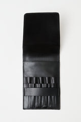Ledertasche Häkeln Schwarz 