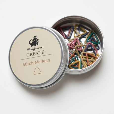 Mayflower Create Maschenmarkierer Mix Metall Dreieckig 42 Stk. - Mix 2 