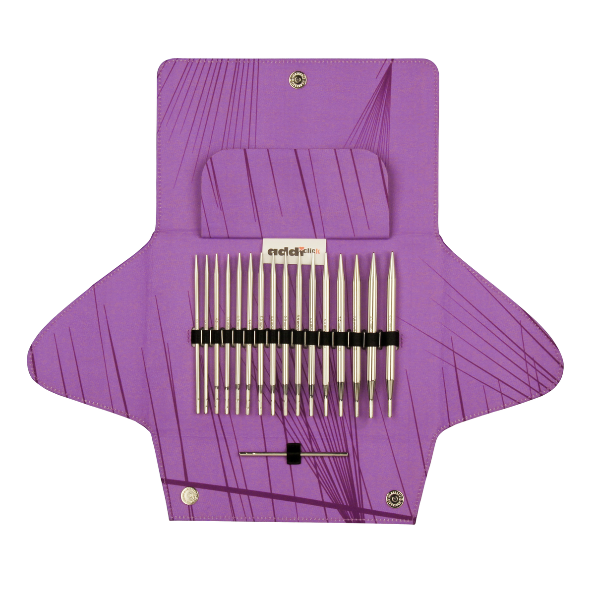 ADDI Click Lace Austauschbares Rundstricknadelset 3,50-8,00mm Lang 