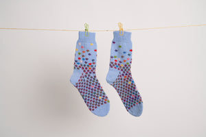FRS6 Fröhliche Konfetti-Socken Opskrift