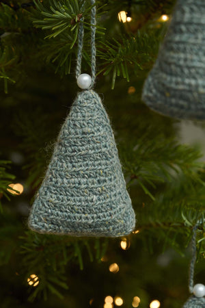 Weihnachtsbäume zum Aufhängen - Anleitung
