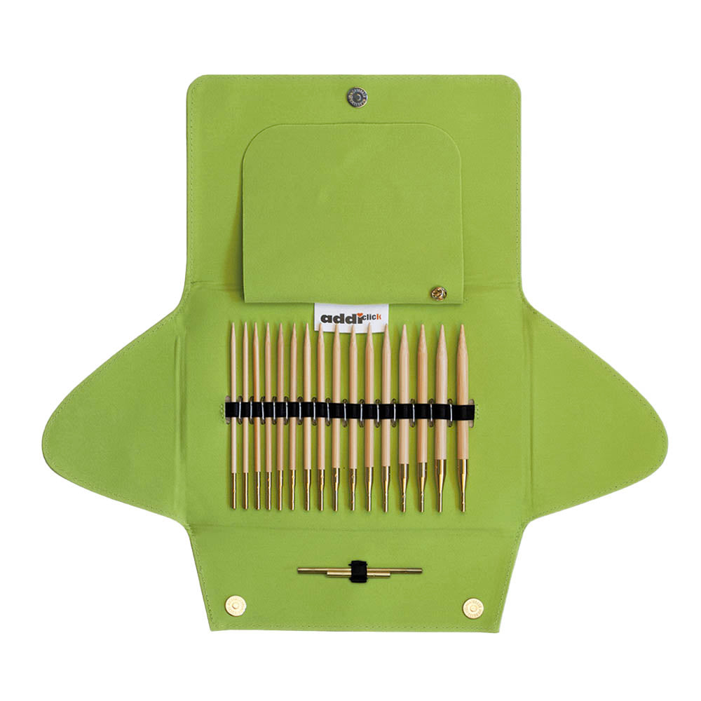 ADDI Click Nature Rundstricknadel-Set Bambus