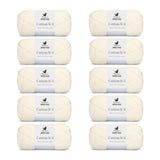 ANYDAY Cotton 8/4 10-pak
