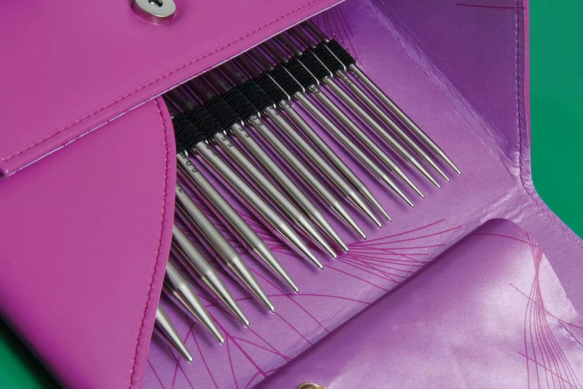 ADDI Click Lace Austauschbares Rundstricknadelset 3,50-8,00mm Lang 