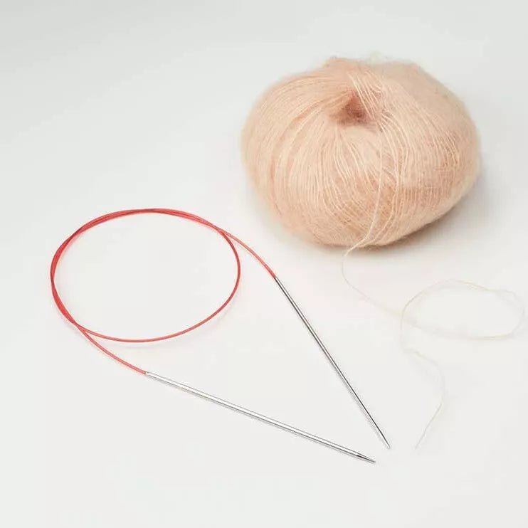 ADDI Premium Lace Silver Rundstricknadel 2,50-8,00mm 60cm 