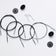 Swivel Wires Rustfri Stål Sort