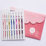 Zing Häkelnadeln im Set, Etui Altrosa (2.0-6.0 mm) 