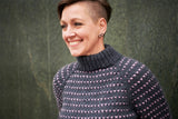 FR5 - Gewebter Strickpullover